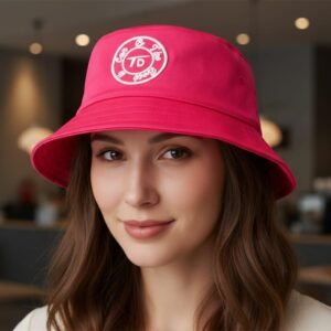Bucket Hat Round Logo