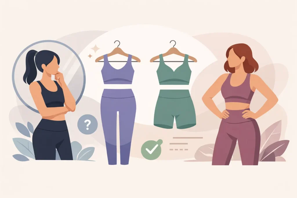 How to Find Flattering Gym Sets That Fit