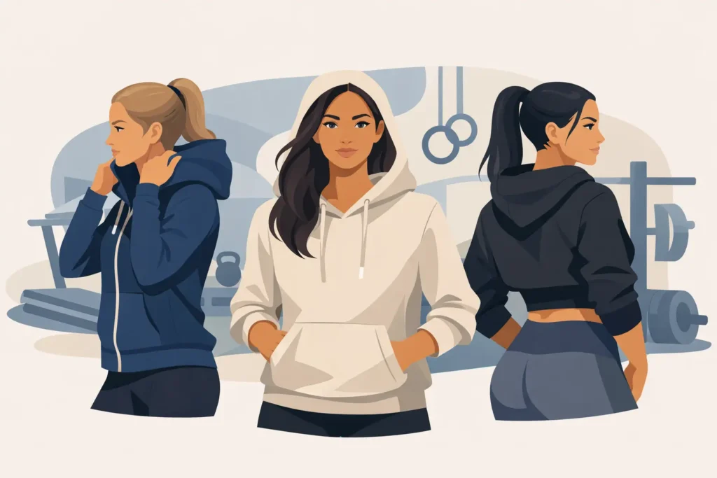 Womens Gym Hoodies That Earn Their Place