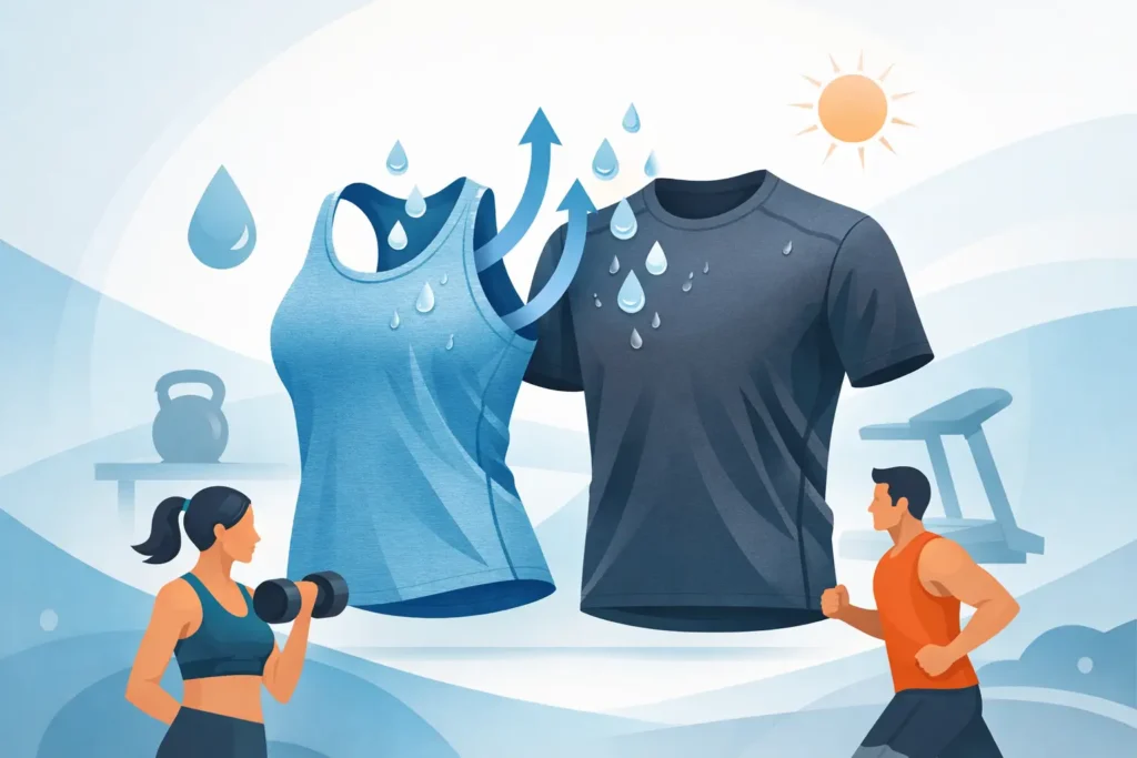 Moisture Wicking Gym Tops That Work Hard