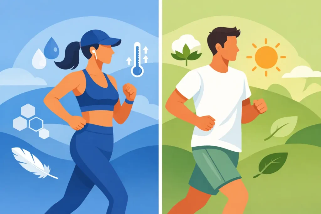 Polyester vs Cotton Activewear: Which Works?
